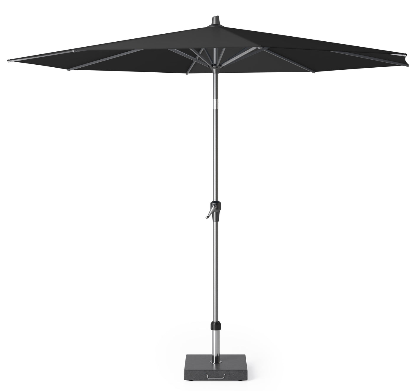 Riva stokparasol Ø 300 zwart