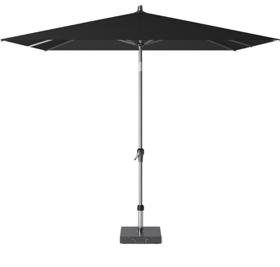 Parasol droit Riva 250x250 noir