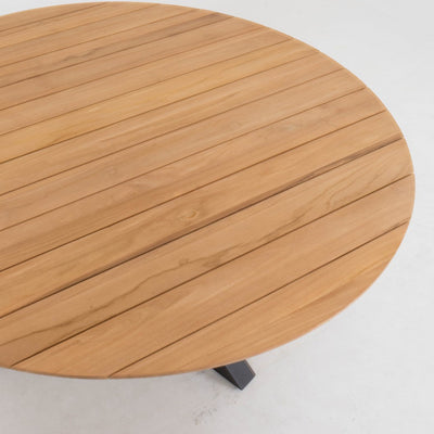 Table Xianx noir mat Ø145cm