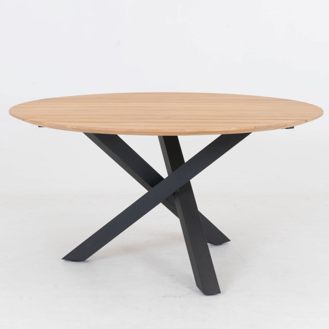 Xianx table black mat Ø145cm