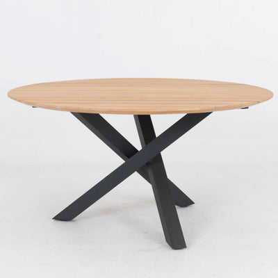 Table Xianx noir mat Ø145cm
