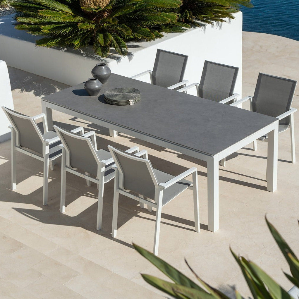 Danli Ceramic cement gray | Beja dining 