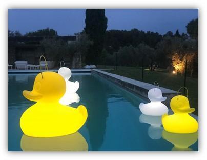 Goodnight light The Duck Duck Lamp Small Geel