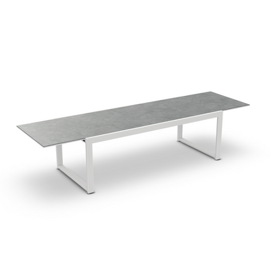 Vigo tafel 220-330cm white mat