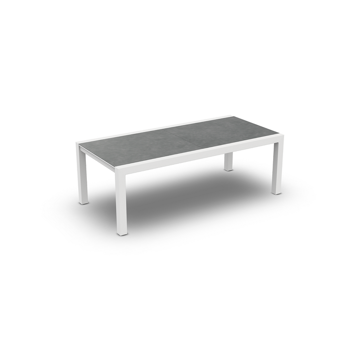 Livorno table 220-330x105 white matte