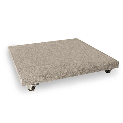 Monaco Zweefparasol 300x300 Sunbrella parasol+voet+hoes | zwart/zwart