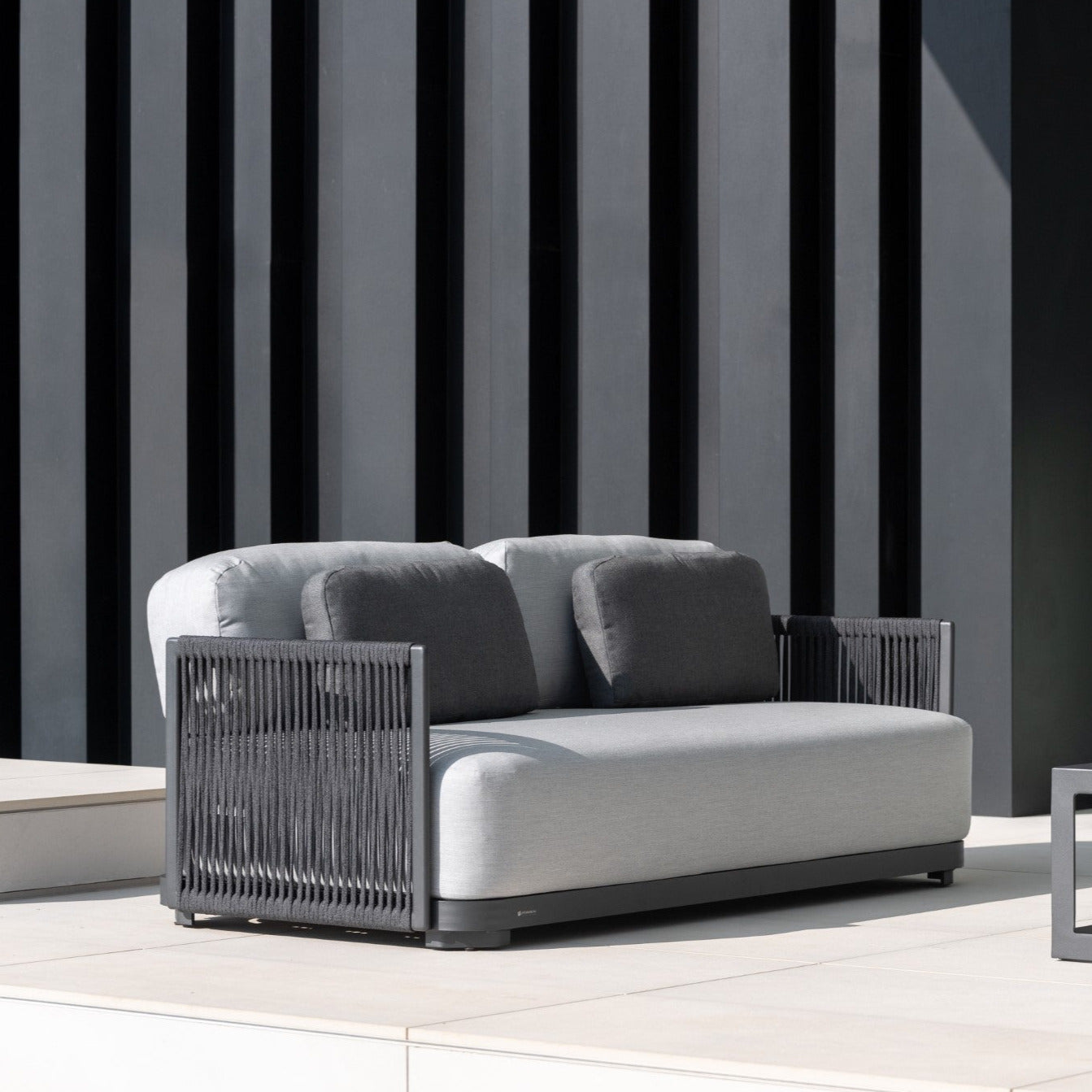 Durbuy Loungeset Charcoal | Jati en kebon