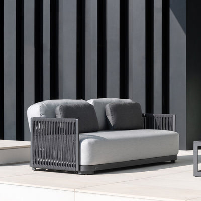 Durbuy Loungeset Charcoal | Jati en kebon