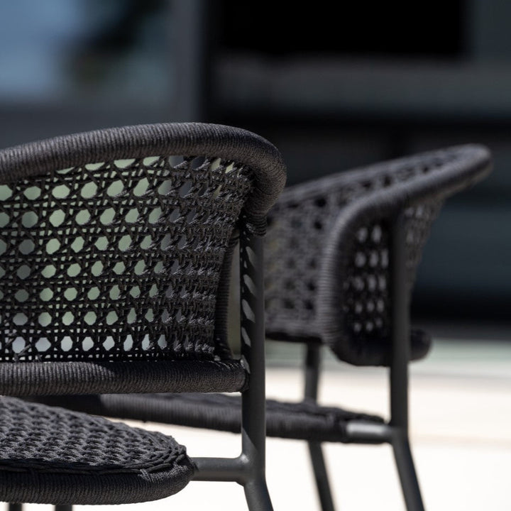 Yate Ceramics | Butterfly Stacking chair Charcoal matt