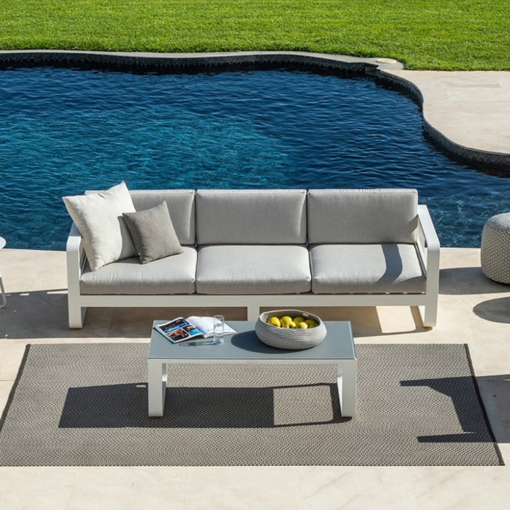 Reno Loungeset White Matte I Jati & Kebon