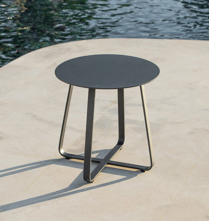 Elko coffee table charcoal Ø 45cm 