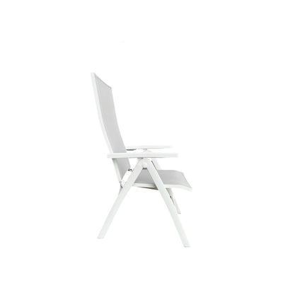 Tinos verstelbare armstoel white