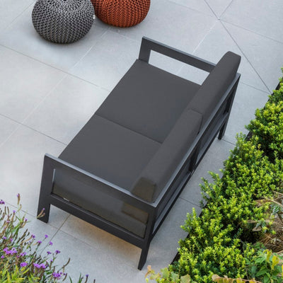 Vigo Loungeset charcoal mat